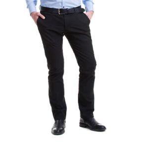 Navy Stretched Chinos